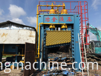 Q91y-400 Hydraulic Scrap Heavy Duty Metal Shear Machine